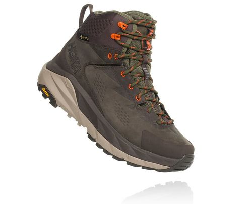 Hoka One One Herre Kaha Gore-tex Fjellsko Svart Olive/Grønn Norge-49UTF